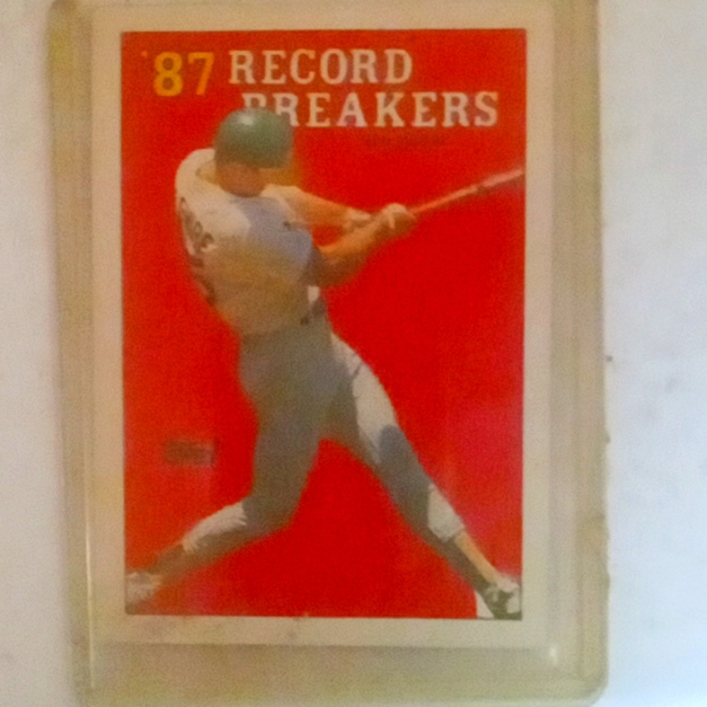 1988 Topps mark McGwire error card.